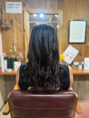 コテ巻き風パーマ【代々木上原】