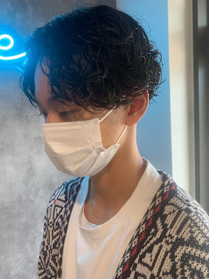 スパイラルパーマ