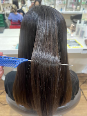 ツヤツヤ縮毛矯正