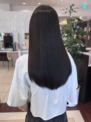 素髪のような艶感！7step treatment