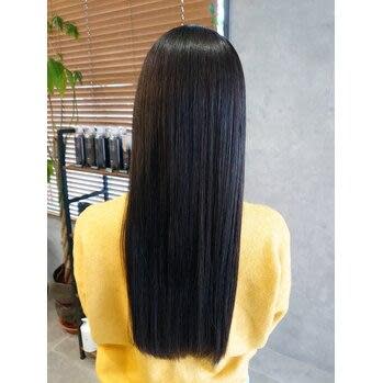 .キラテラカラーでパープルグレージュ