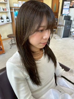 【ふみ】大人レイヤー/アイスグレージュ/シフォングレー/韓国