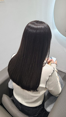 【南部担当】カラー長持ち/色落ちもかわいいオリーブグレージュ