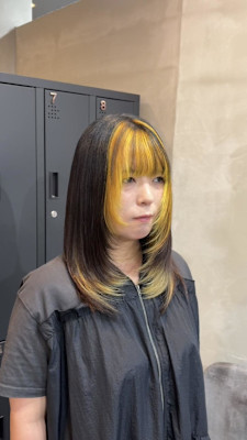 【SHIAN 山本】フレーミングカラー