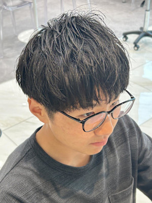 刈り上げマッシュ