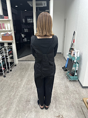 Louer hairmake×切りぱっなしボブ