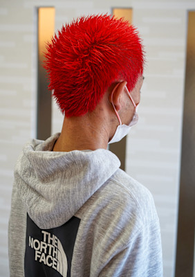 バーニングレッド×スパイキーショート