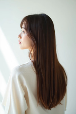 艶感ストレートロング