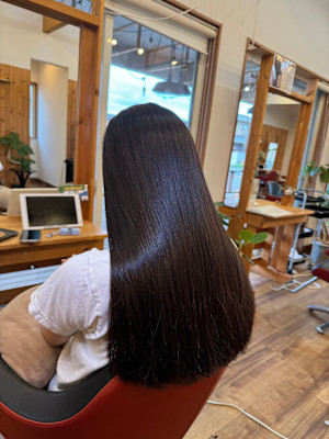 髪質改善ストレート