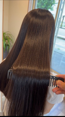 髪質改善ストレート