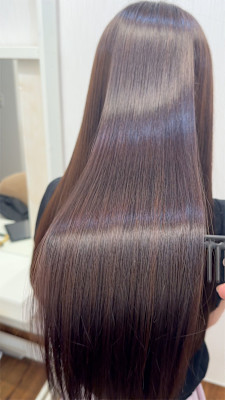 髪質改善ストレート