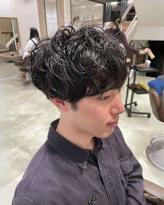 無造作スパイラルマッシュ【三軒茶屋】