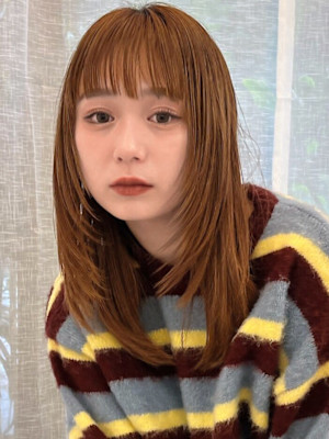 #ロングレイヤー #レイヤーカット #秋ヘア #透明感カラー