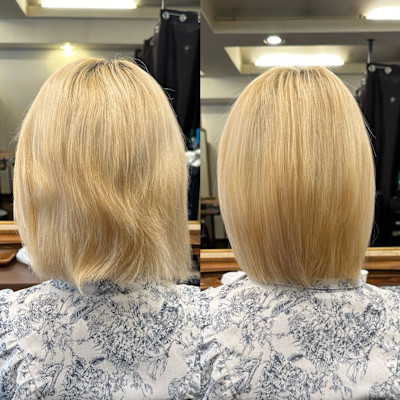 乾燥ダメージを整える極艶髪質改善