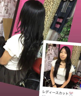 International student haircut