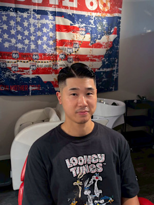 サイドパート 本厚木床屋 本厚木バーバー