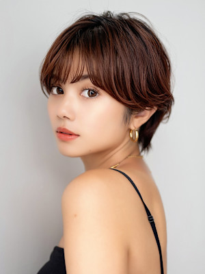 【オーガニックカラー×カットで髪質改善にこだわる美髪ケア】　