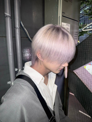 ウルフカット/中性ウルフ/メンズウルフ/マッシュウルフ