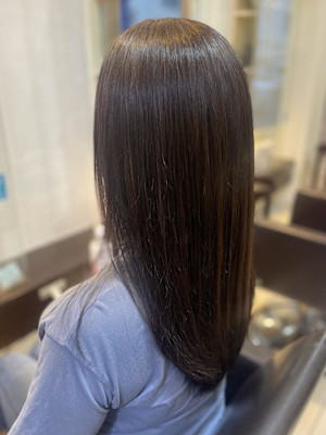 白髪ぼかしハイライトカラー