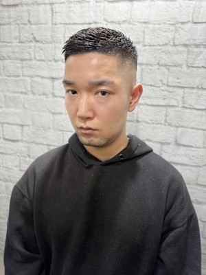 ハイフェードかき上げバングショート