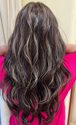 外国人風ロングハイライト