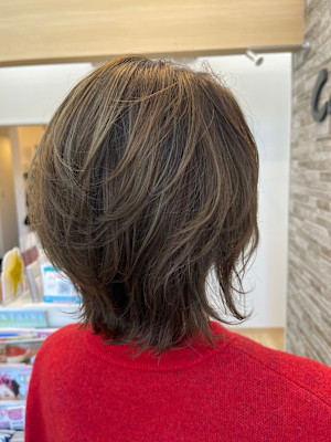 レイヤーカット/ショートレイヤー/ウルフ