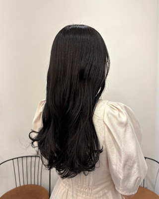 アイスグレー/ダークグレー/グレージュ/イルミナカラー/暗髪