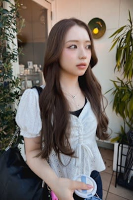 【るん】フォギーベージュ/ラテベージュ/韓国風レイヤー