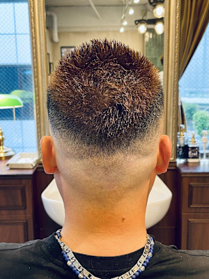 【40代 男性】ロンドンスキンハイフェード（大宮/バーバー）