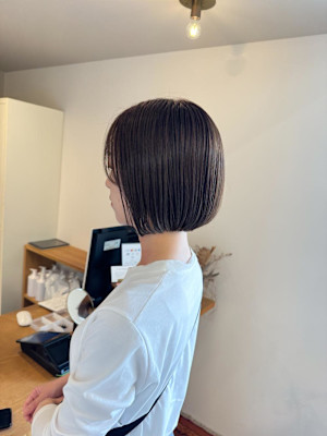 【ki.tone】ミニボブ×オリーブベージュ