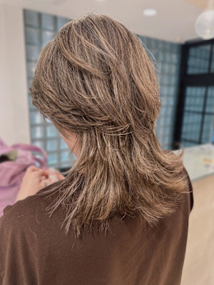 【AIR大阪】山本莉子　マッシュウルフ