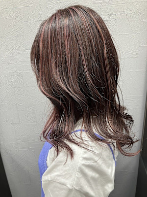 ☆ブリーチデザイン×可愛さ抜群ピンクハイライト