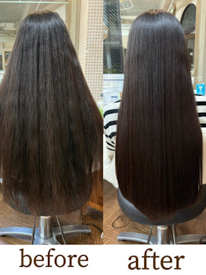 【美髪整形】異次元の最新髪質改善☆シルク酸性ストレート