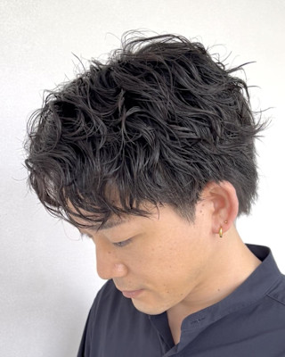 ショートスパイラルパーマ◎吉田