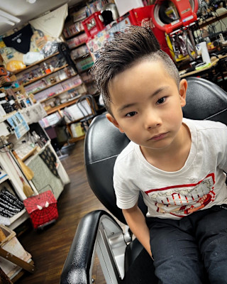 サイドパート 本厚木床屋 本厚木バーバー