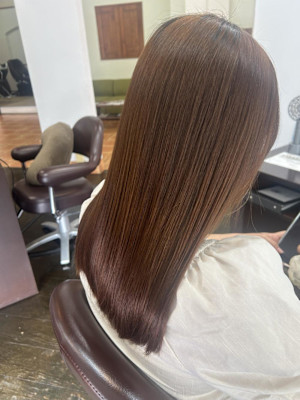 髪質改善ストレート