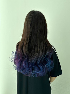 グラデーションブルー