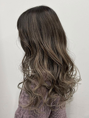 グラデーションシルバー