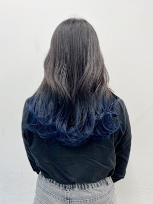 グラデーションブルー