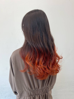 オレンジグラデーション