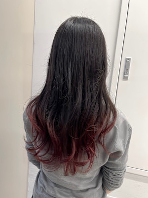 ピンクグラデーション