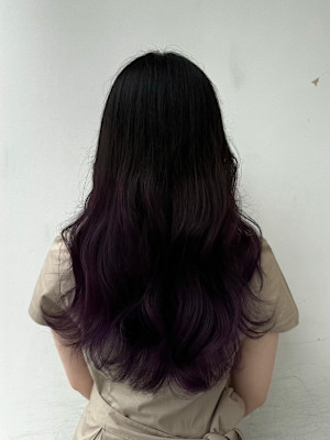 バイオレットグラデーション