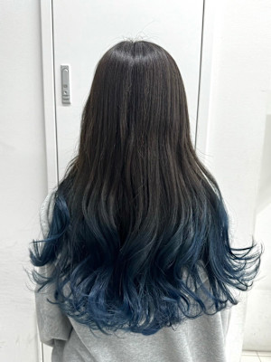 ブルーグラデーション