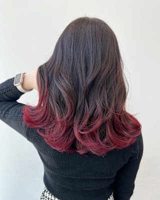 ピンクグラデーション