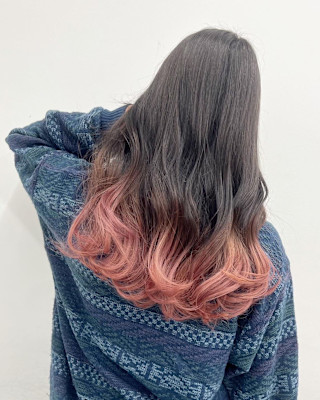 ピンクグラデーション