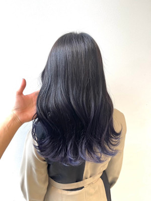 ダークパープルグラデーション