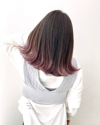 ピンクグラデーション