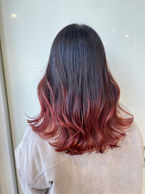 ベリーグラデーションカラー