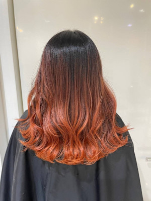 オレンジグラデーション