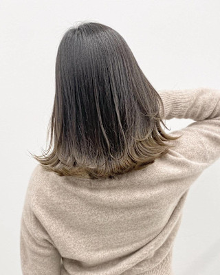 ナチュラルグレージュグラデーション